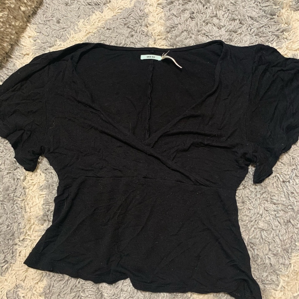 Kimchi Blue black blouse
